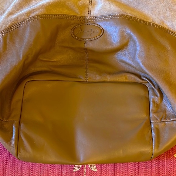 Max Azria Bone Handle Fringe bag - Picture 8 of 9